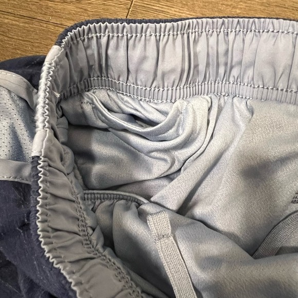 Nike Athletic Dri-Fit Mid Rise Lined Running Shorts Blue Women’s Size S - Picture 5 of 5